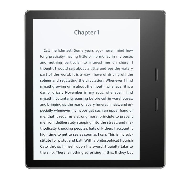 Amazon Kindle Oasis (10th Gen) 7-Inch 8GB with Adjustable Warm Light - Black, , large image number 0