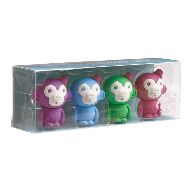 Tinc Tinc Monkey Eraser Collection 2 Multi Colour, , large image number 0