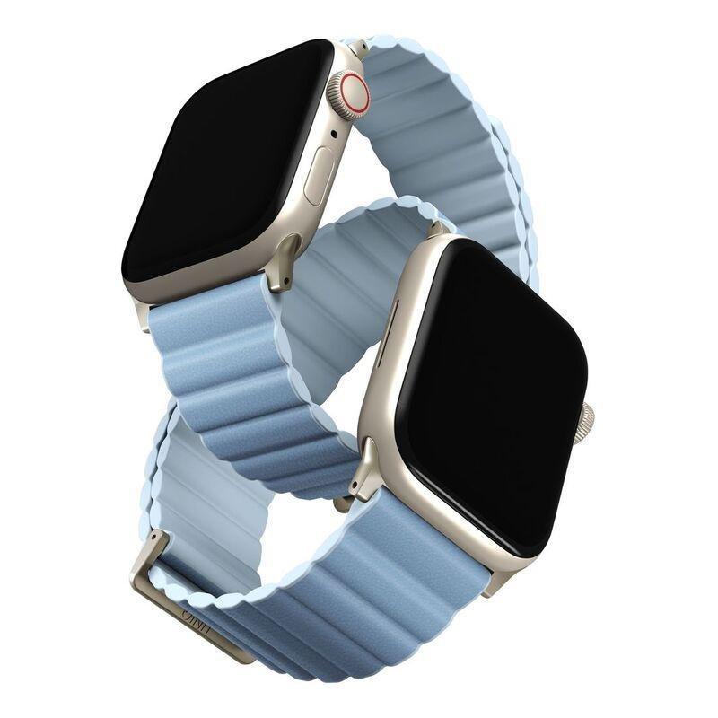 Uniq Revix Premium Edition Reversible Magnetic Strap for Apple Watch 41/40/38mm - Arctic (Arctic/Soft Blue), , large image number 0