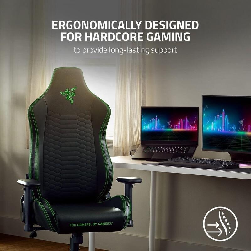 Razer Iskur X Gaming Chair Green XL, , large image number 5