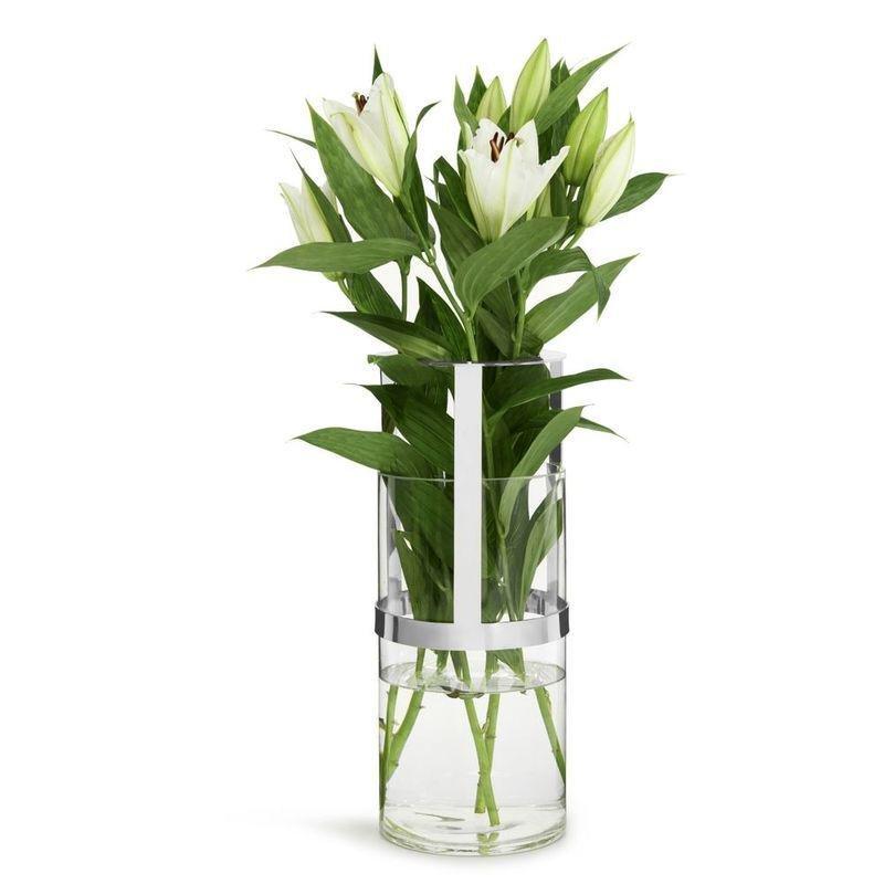 Sagaform Hold Vase Silver Large, , large image number 0