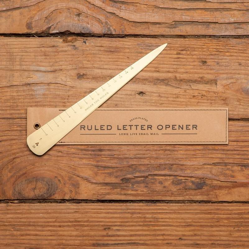 Izola Long Live Snail Brass Letter Opener, , large image number 2