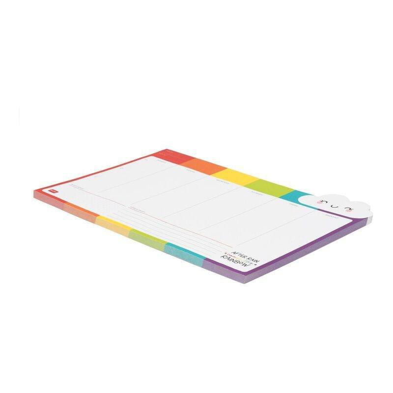 Legami Smart Week Desk Rainbow Planner, , medium