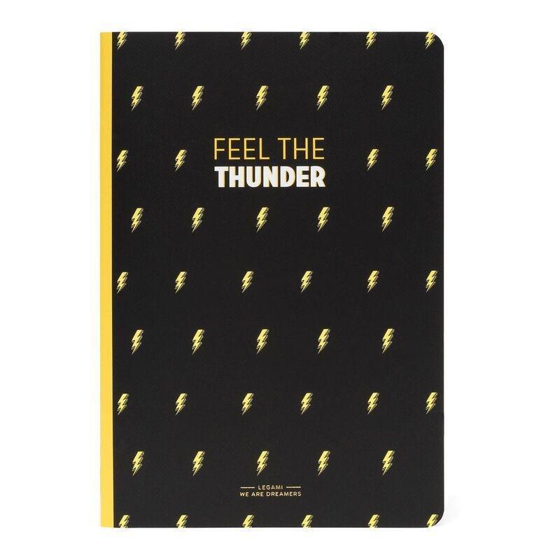 Legami Quaderno Medium Lined Flash Notebook, , medium