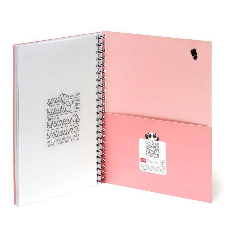 Legami Trio Spiral Maxi Lined/Squared/Dotted Pantastic Notebook, , large image number 3