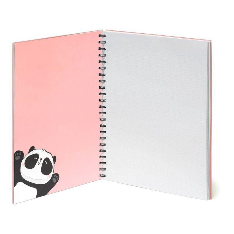 Legami Trio Spiral Maxi Lined/Squared/Dotted Pantastic Notebook, , large image number 4