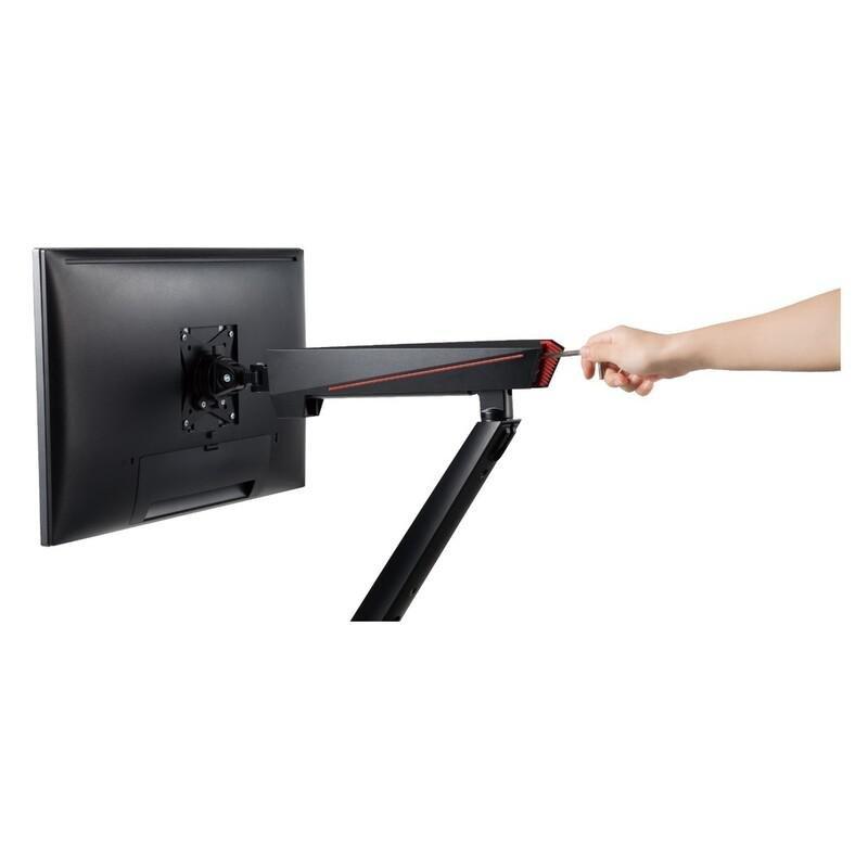 Twisted Minds Single Monitor Spring-Assisted Pro RGB Gaging Monitor Arm With USB Port, , large image number 1