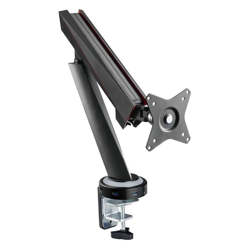Twisted Minds Single Monitor Spring-Assisted Pro RGB Gaging Monitor Arm With USB Port, , large image number 4