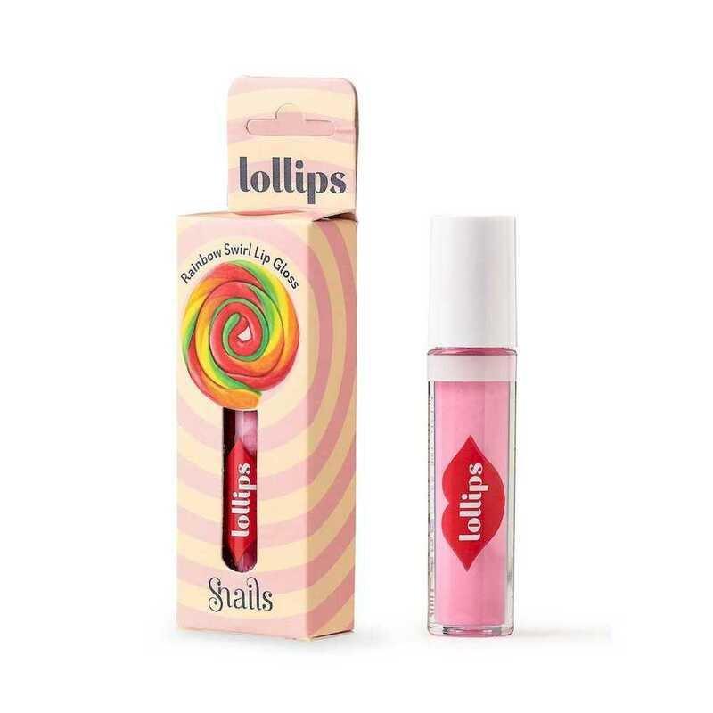 Snails Lip Gloss Lollips Rainbow Swirl Green 3 ml, , large image number 0