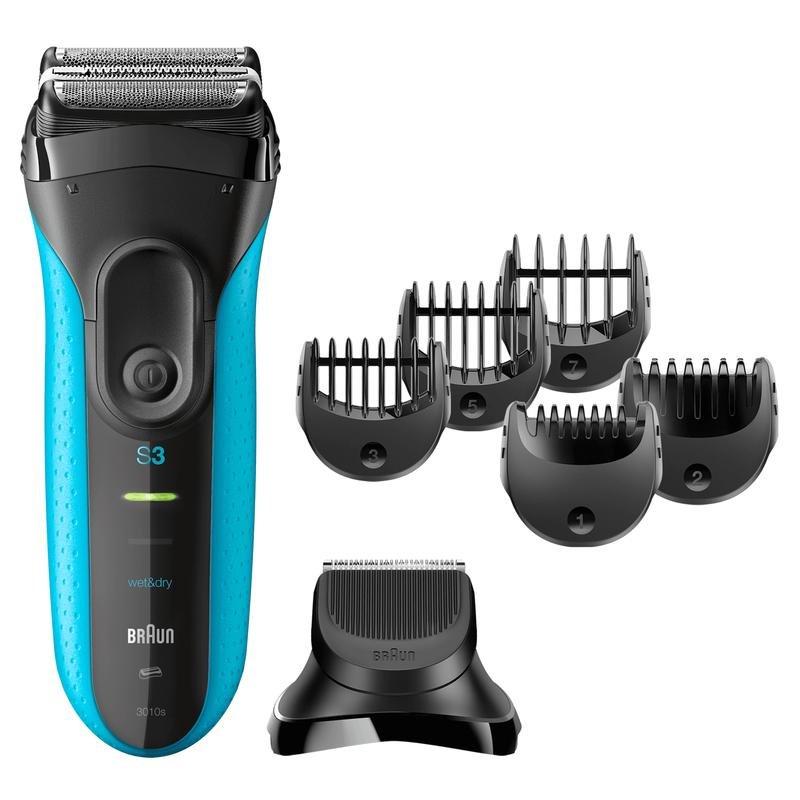 Braun Series 3 Shave & Style 3010BT 3-In-1 Electric Wet & Dry Shaver, , large image number 0