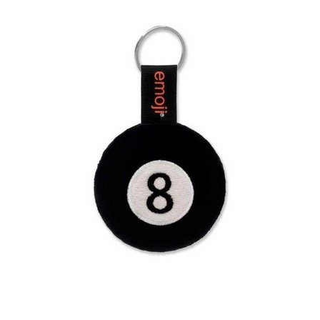 EMOJI - Emoji 8Ball Official Black Keychain