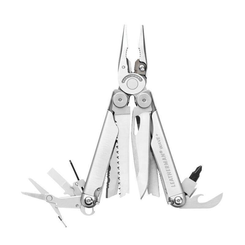 Leatherman Wave+ Stainless Steel Multi-Tool Pocket Knife, , medium