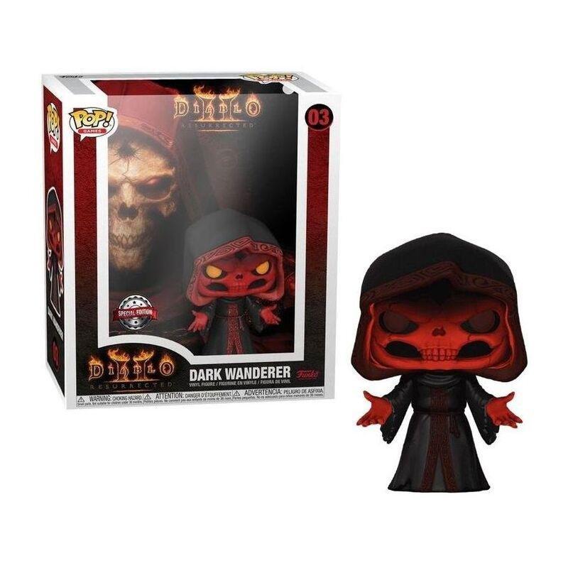 Funko Pop Game Cover Diablo 2 Dark Wanderer Glows In The Dark Vinyl Figure, , large image number 0