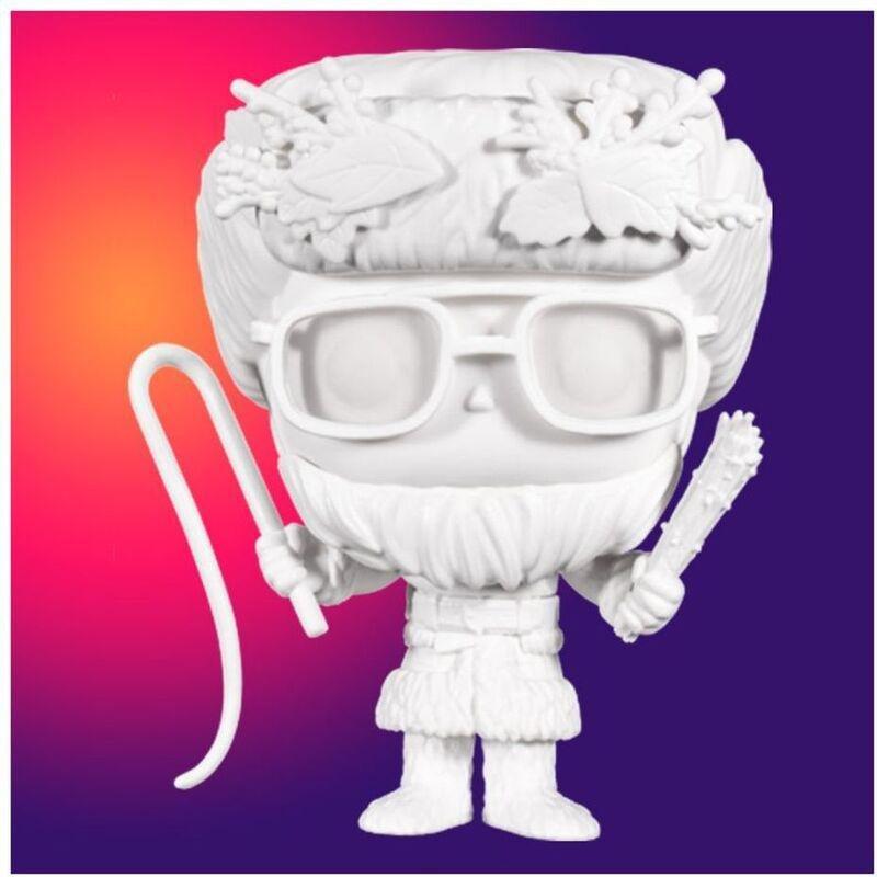 Funko Pop! TV The Office Dwight As Belsnickel DIY White Vinyl Figure, , large image number 1
