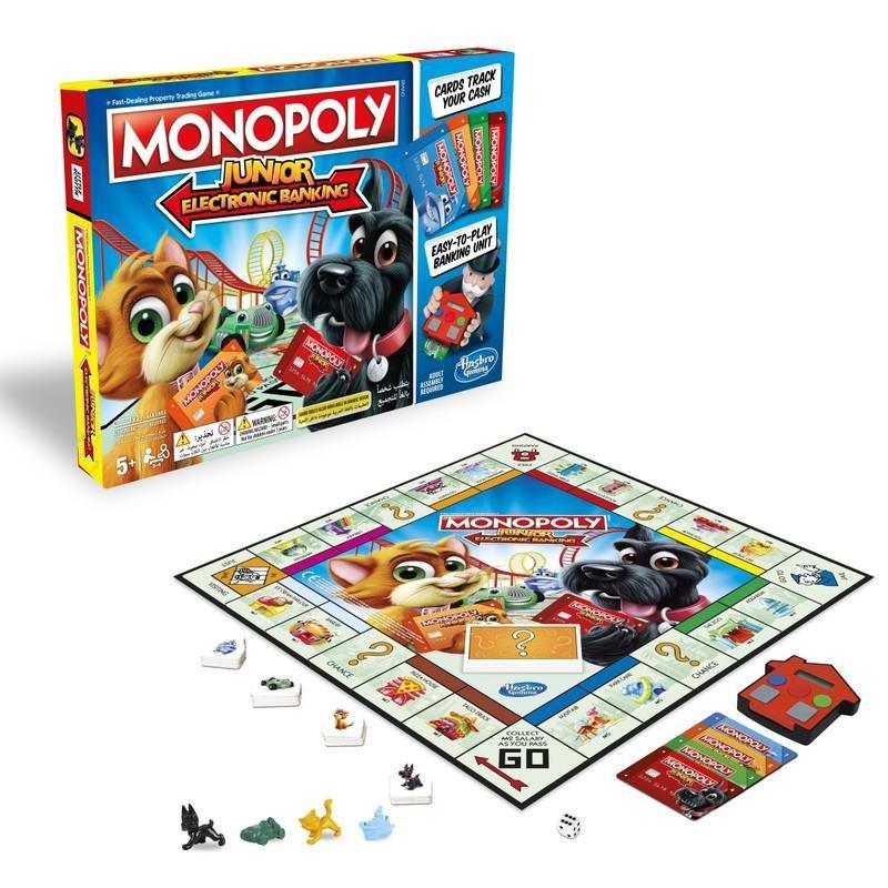 Hasbro Monopoly Junior Electronic Banking, , large image number 0