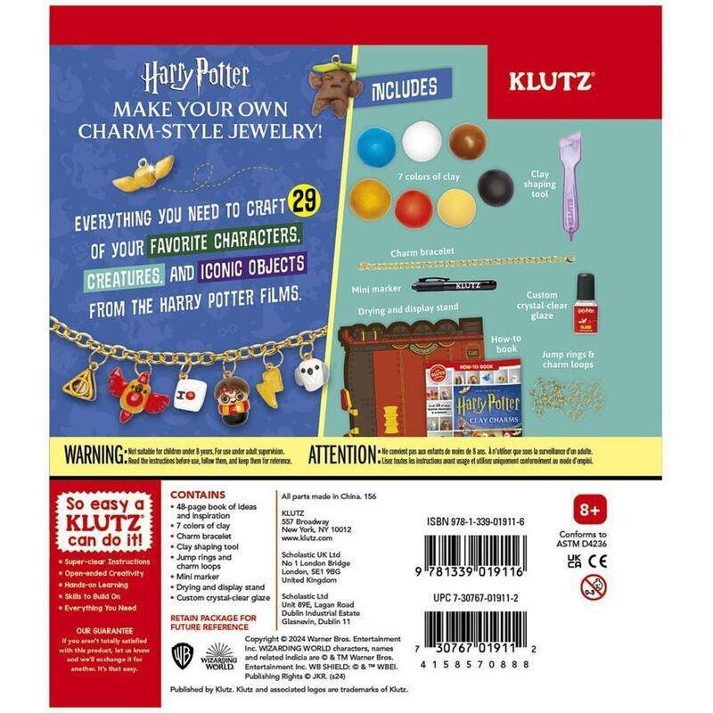 Harry Potter Clay Charms | Klutz, , large image number 1