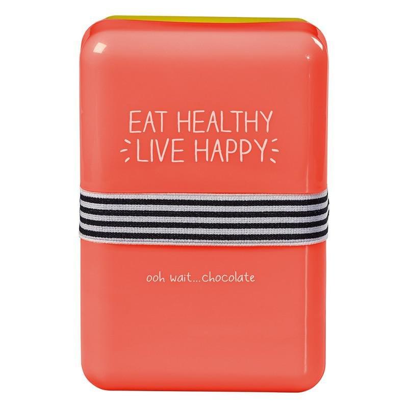 Happy Jackson Eat Healthy Live Happy Lunch Box, , large image number 0