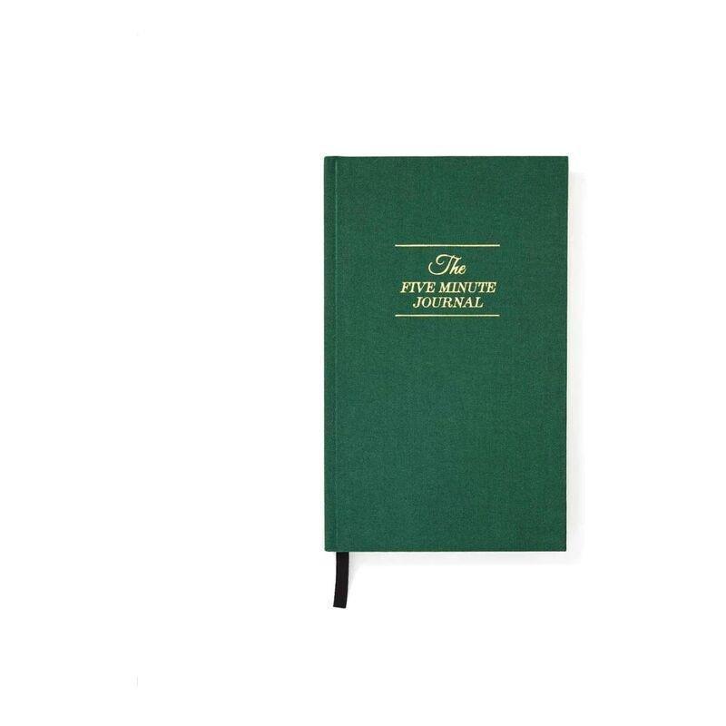 Intelligent Change Five Minute Journal - Green/Gold, , large image number 0