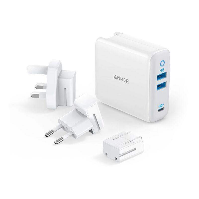 Anker PowerPort III 3-Port 65W USB-C Charger White, , large image number 0