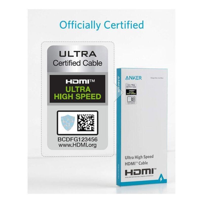 Anker Ultra High Speed HDMI Cable 6.6ft Black, , large image number 6