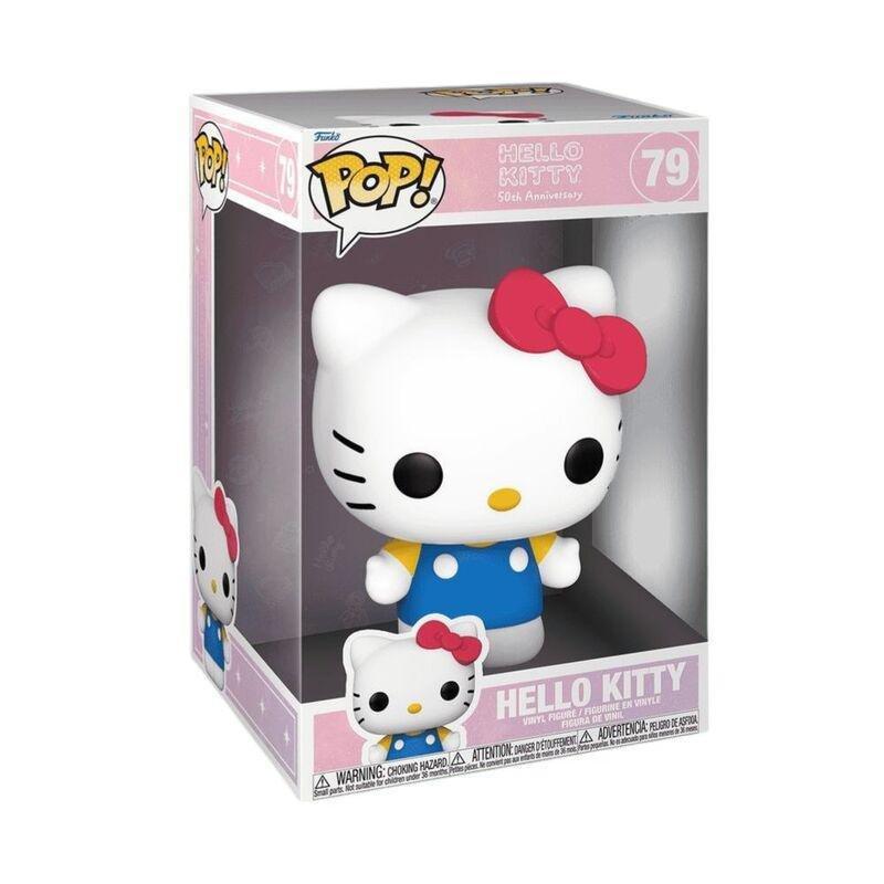 Funko Pop! Jumbo Sanrio Hello Kitty 50th Hello Kitty 10-Inch Vinyl Figure, , large image number 1