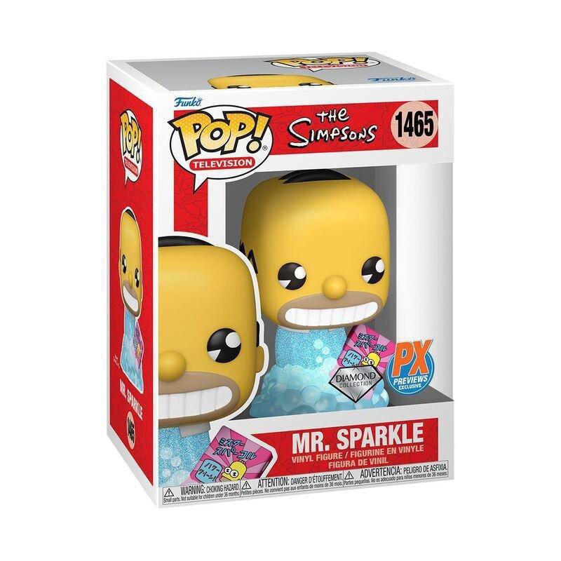 Funko Pop! Television Simpsons Mr Sparkle Diamond Glitter 3.75-Inch Vinyl Figure, , large image number 1