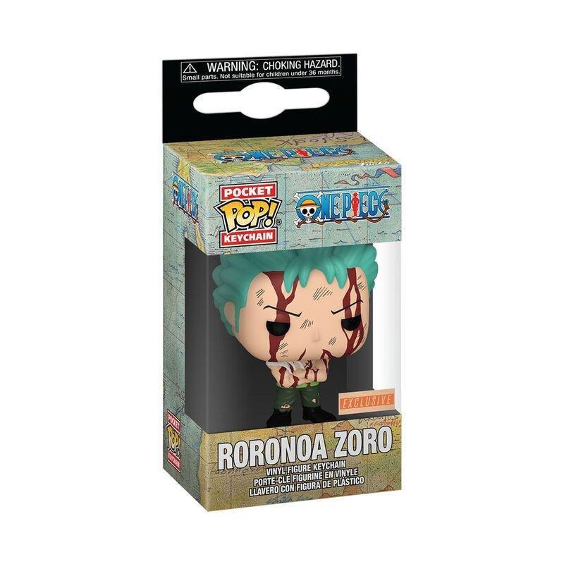 Funko Pocket Pop! Animation One Piece Zoro Nothing Happened 2-Inch Vinyl Keychain, , large image number 1