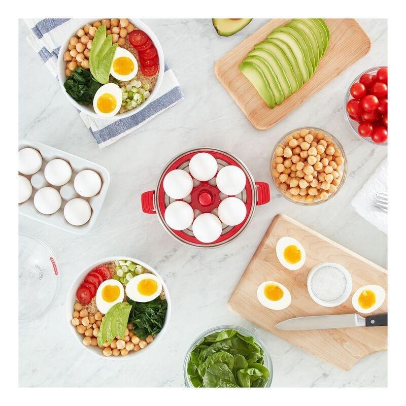 Dash Rapid Cooker Red (6 Eggs), , large image number 2