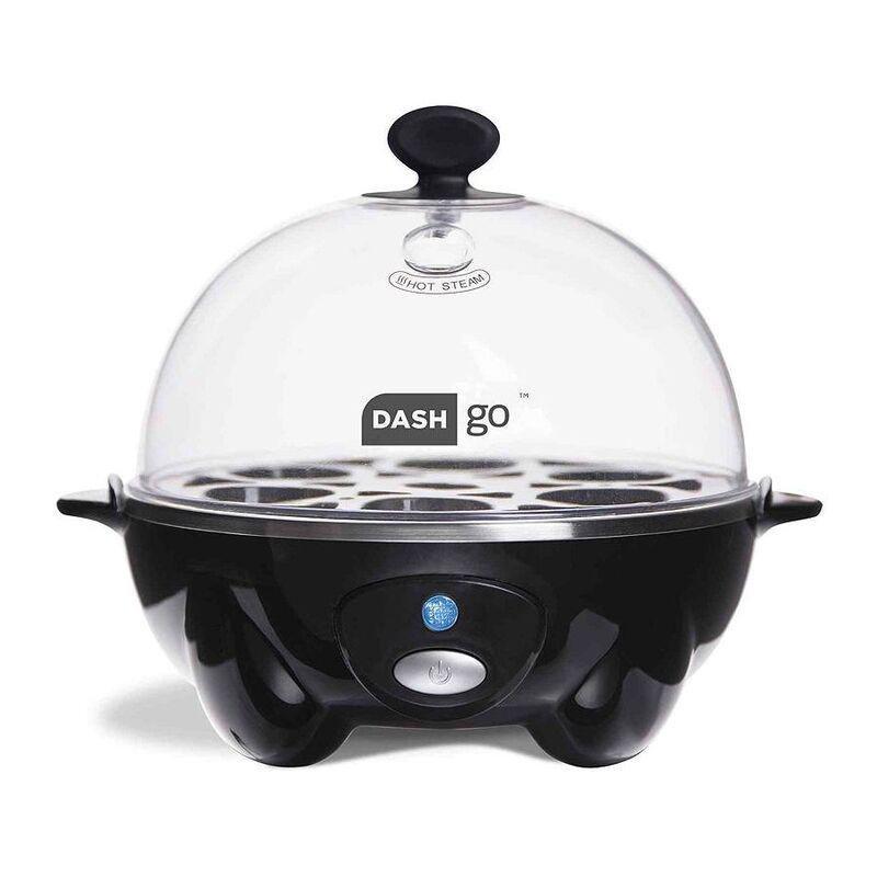 Dash Rapid Cooker Black (6 Eggs), , large image number 0