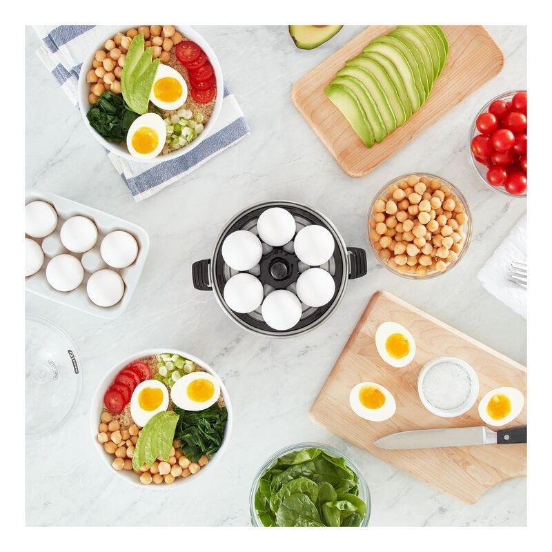 Dash Rapid Cooker Black (6 Eggs), , large image number 1