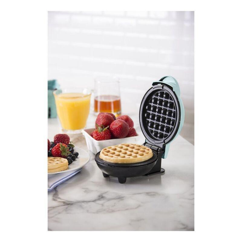 Dash Mini Waffle Maker Aqua, , large image number 1