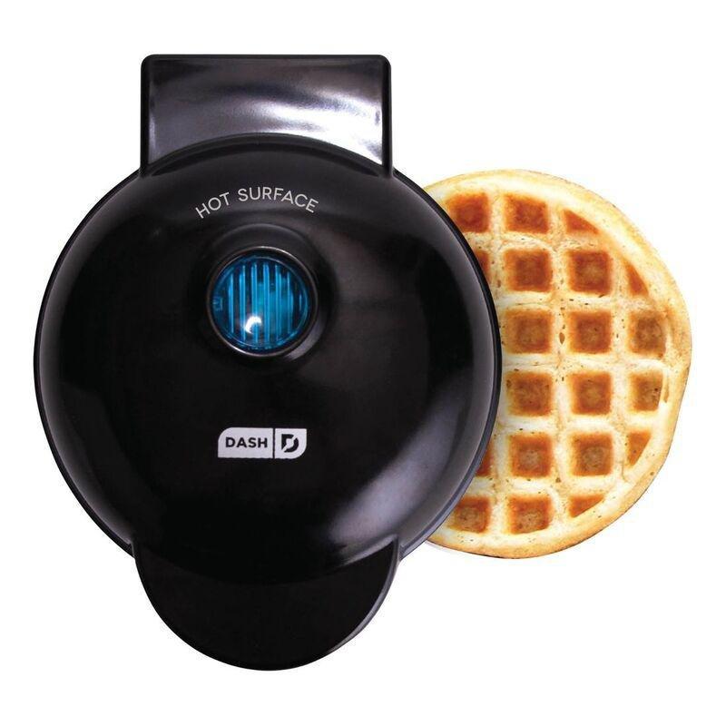 Dash Mini Waffle Maker Black, , large image number 0