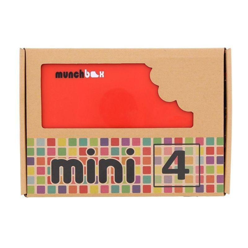 Munchbox Mini4 The Red Back Red/Black/Gray Lunchbox, , large image number 0