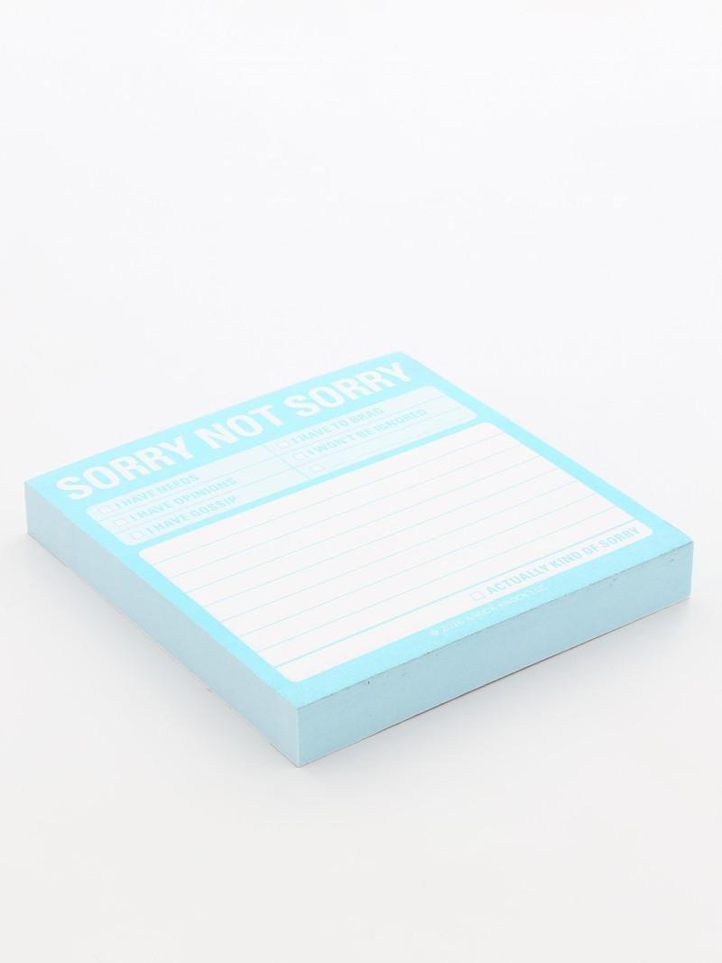 Knock Knock Sorry Not Sorry Sticky Note, , large image number 2