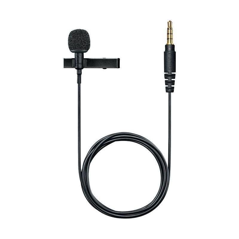 Shure MVL/A Condenser Lavalier Microphone (With 3.5 mm input jack), , large image number 0