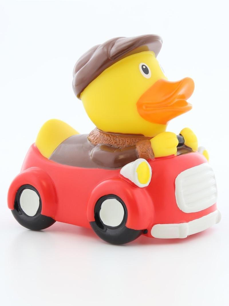 Car Driver Rubber Duck Bath Toy by LiLaLu