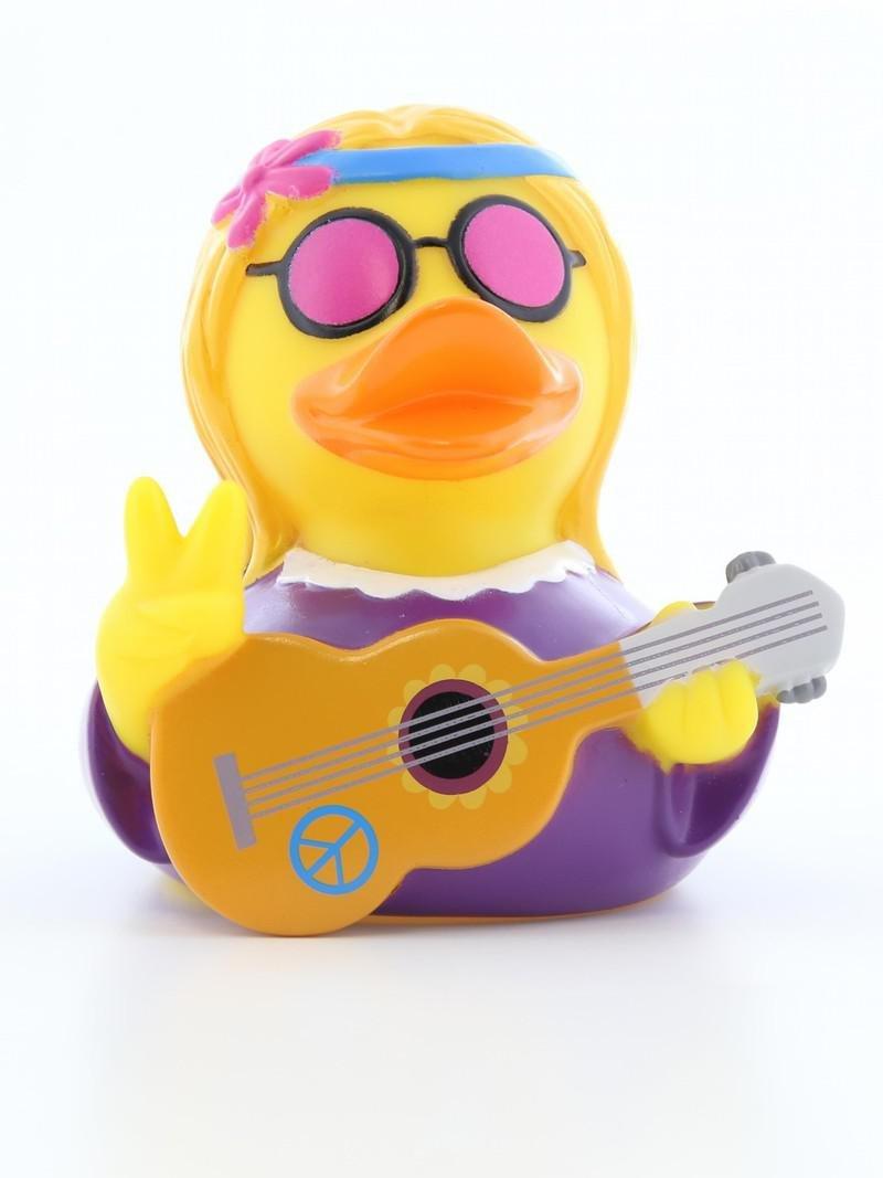 Lilalu Hippie Female Rubber Duck, , large image number 0
