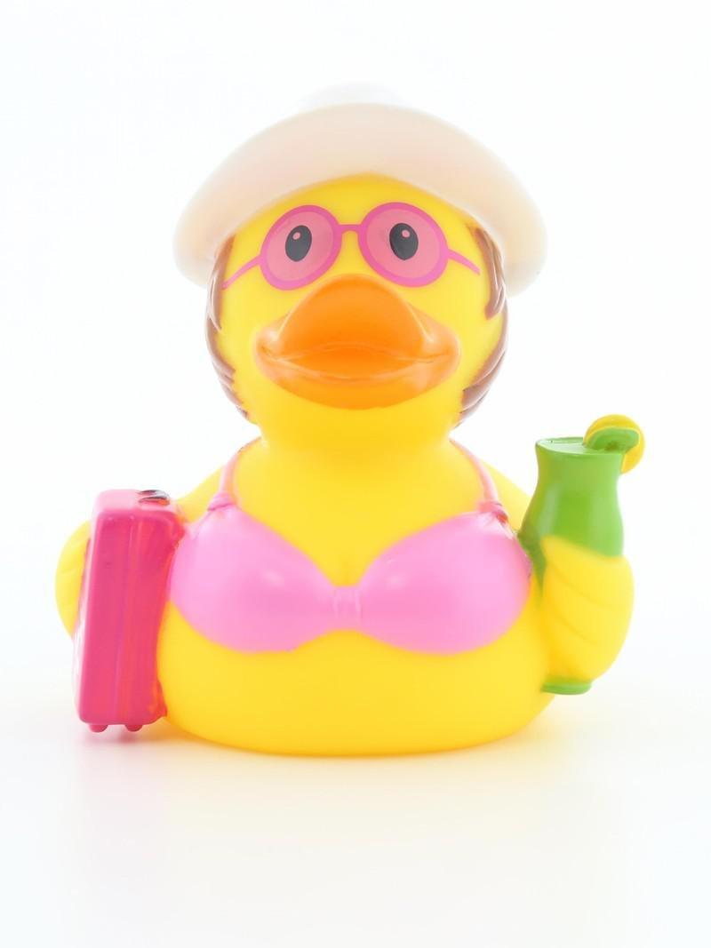 Lilalu Holiday Female Rubber Duck, , large image number 0