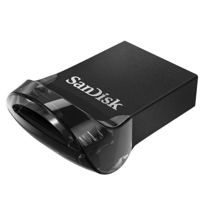 SanDisk Ultra Fit 128GB USB Type-A 3.1 (3.1 Gen 1) Memory Card Black, , large image number 0