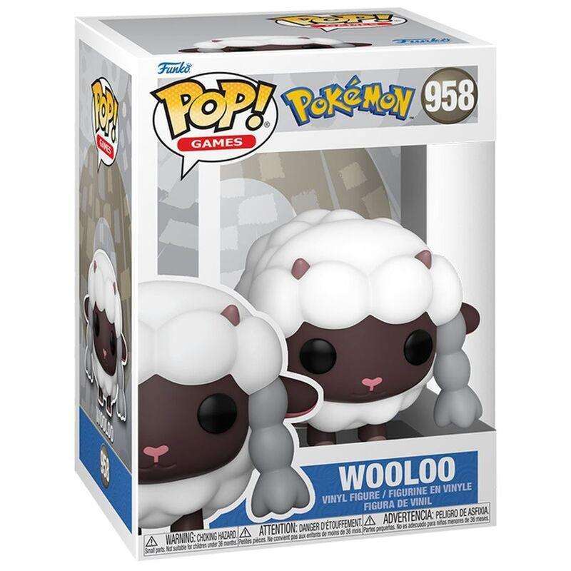 Funko Pop! Games Pokemon Wooloo 3.75-Inch Vinyl Figure, , large image number 1