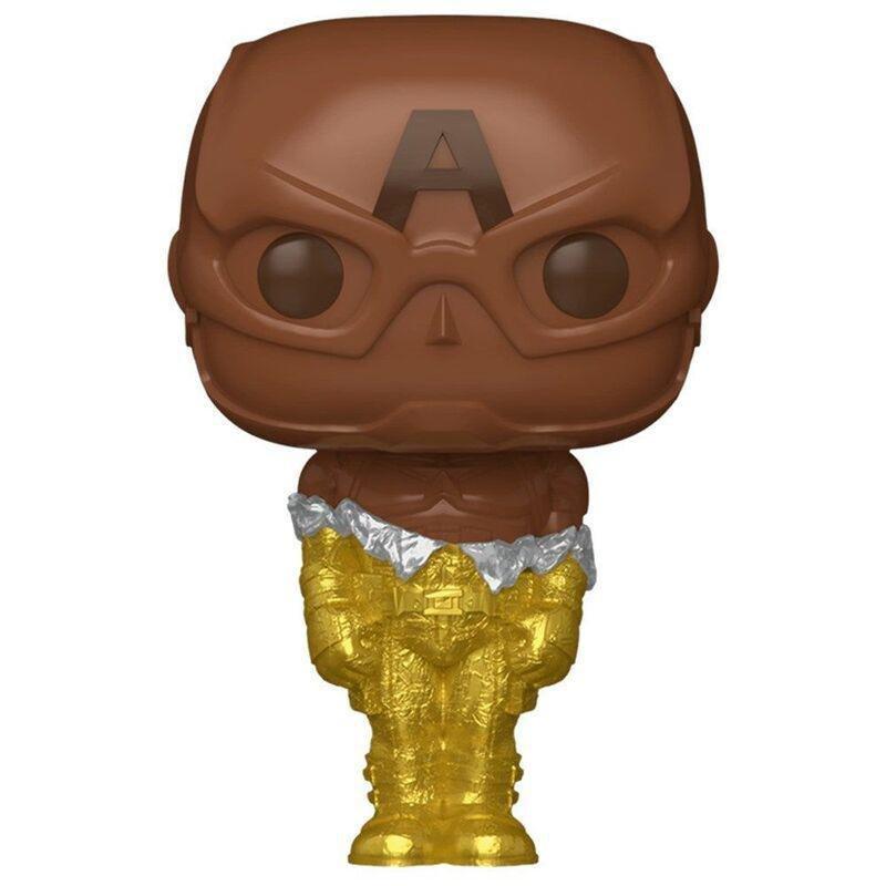 Funko Pop! Marvel Captain America Chocolate 3.75-Inch Vinyl Figure, , large image number 0