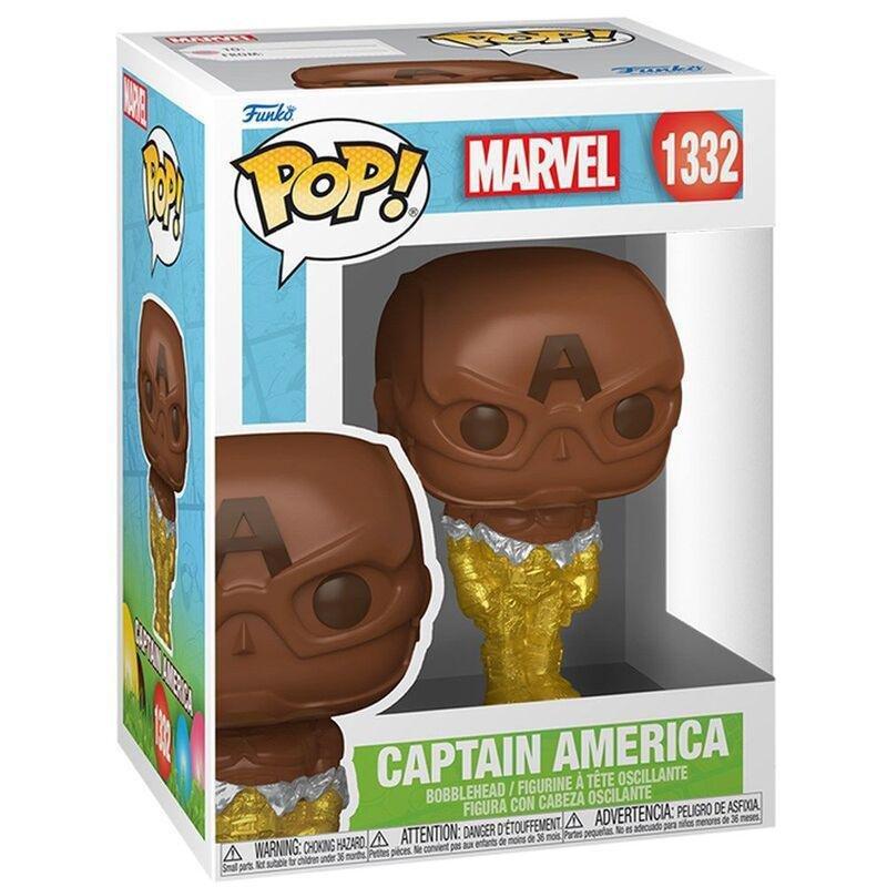 Funko Pop! Marvel Captain America Chocolate 3.75-Inch Vinyl Figure, , large image number 2