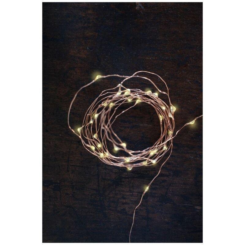 Kikkerland Copper Lights, , large image number 1