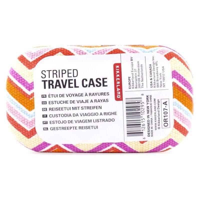 Kikkerland Striped Travel Case Asst, , large image number 2