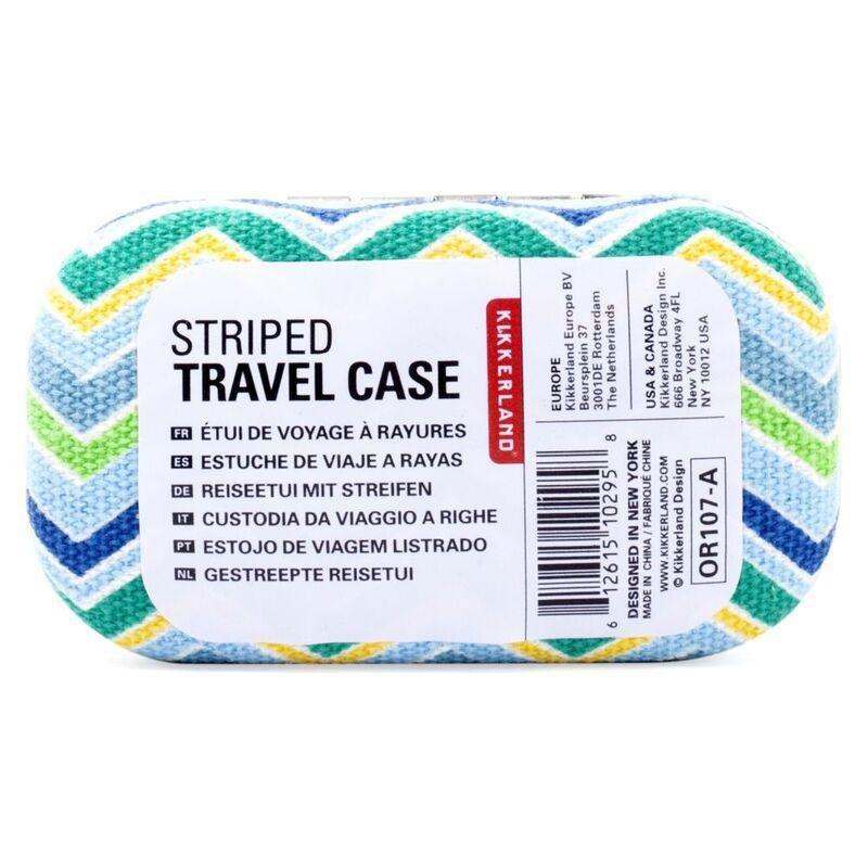 Kikkerland Striped Travel Case Asst, , large image number 3