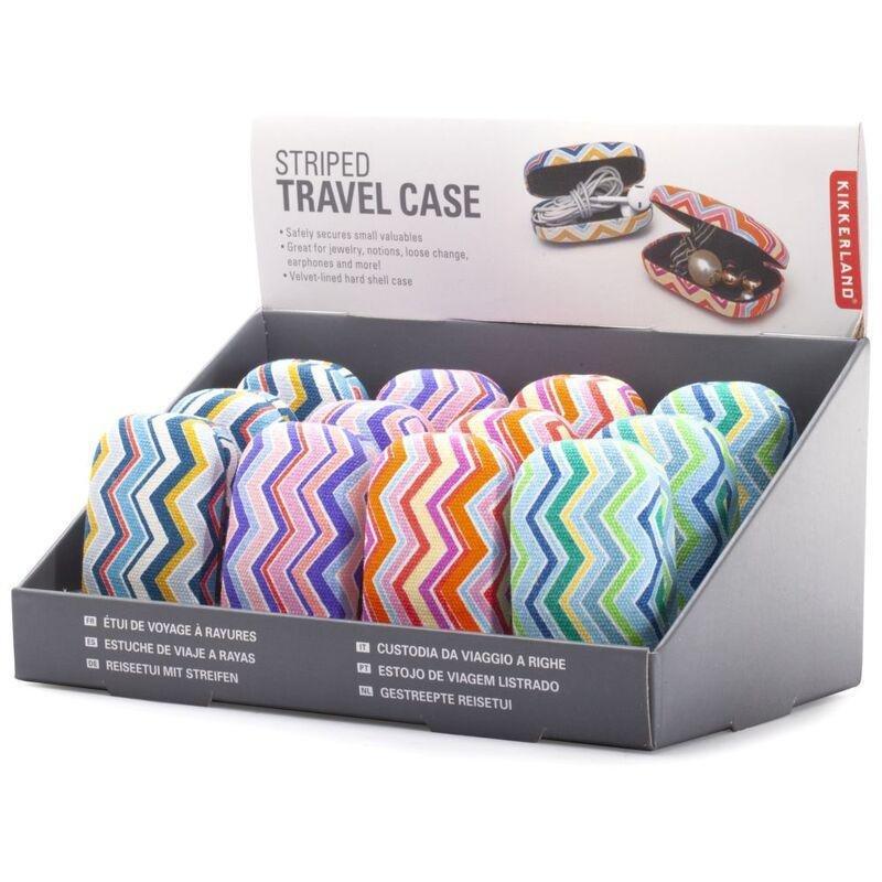 Kikkerland Striped Travel Case Asst, , large image number 5
