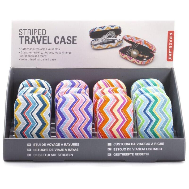 Kikkerland Striped Travel Case Asst, , large image number 6