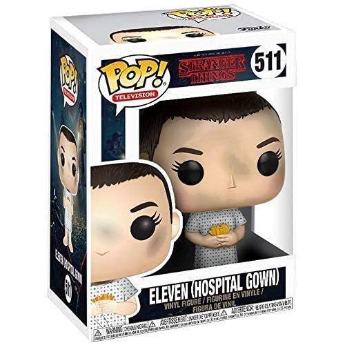 Funko Pop Stranger Things Eleven Hospital Gown Vinyl Figure, , large image number 1