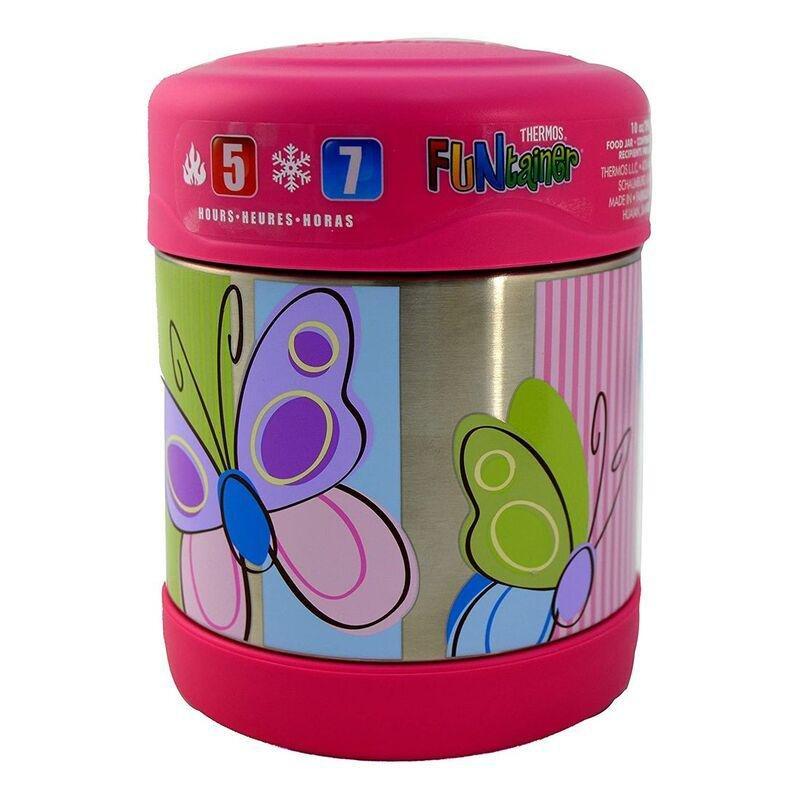 Thermos Funtainer Stainless Steel Food Jar Butterfly 290ml, , large image number 0