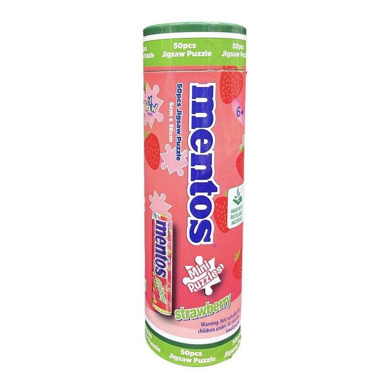 Ywow Games Mentos Strawberry Mini Jigsaw Puzzle (50 Pieces), , large image number 0